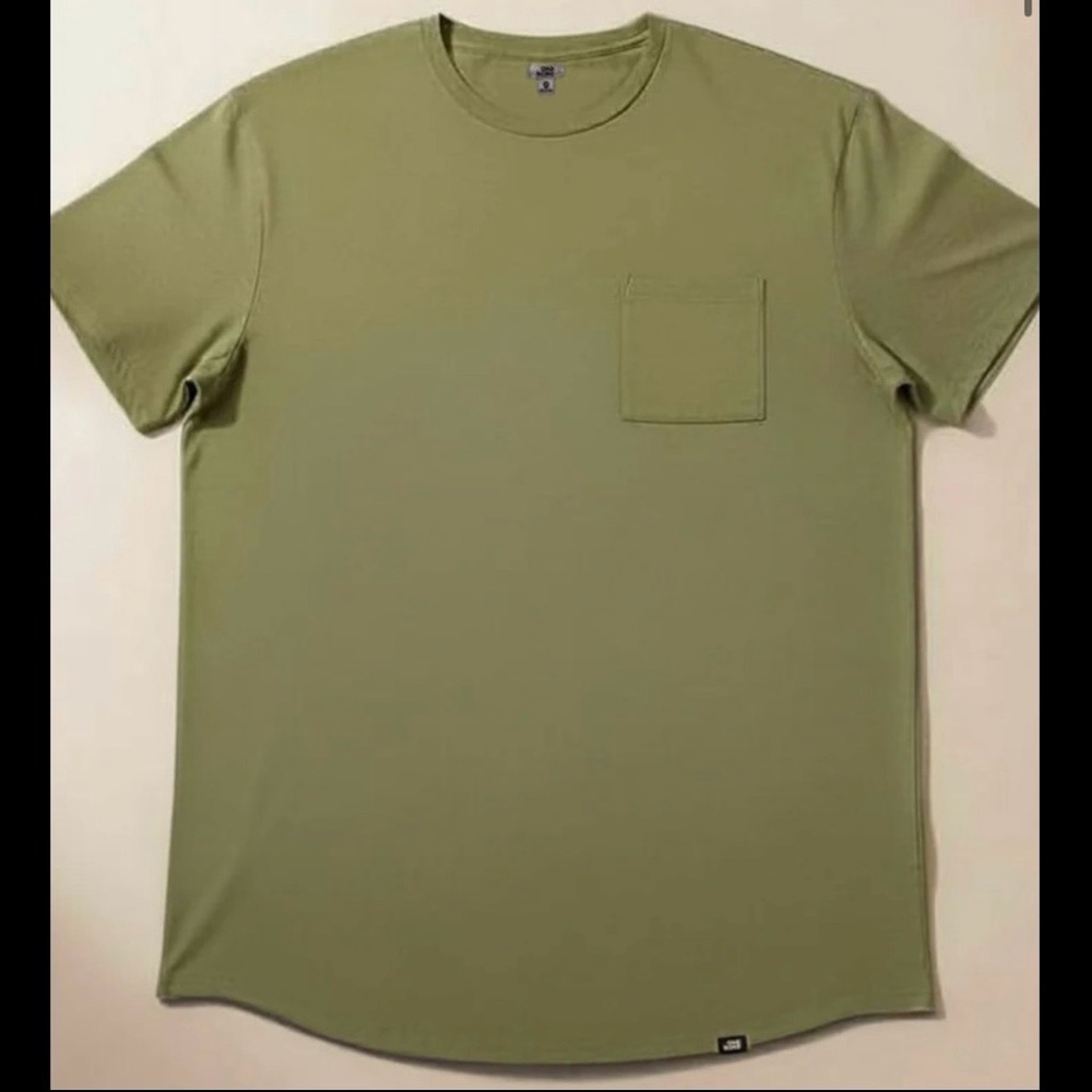 One Bone Men’s Pocket Tee Dessert Green Size 3 (4XL) Short Sleeve T-Shirt - NWT